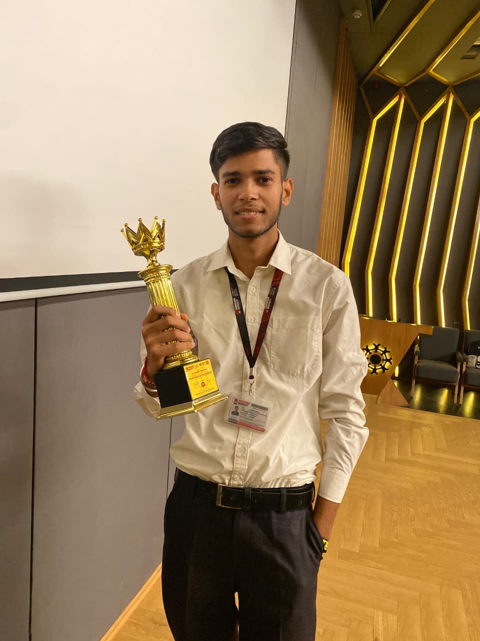 Team won PPT Presentation